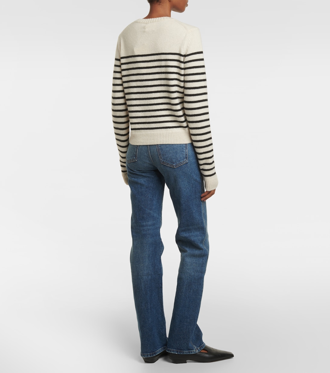 Diletta striped cashmere sweater | Khaite