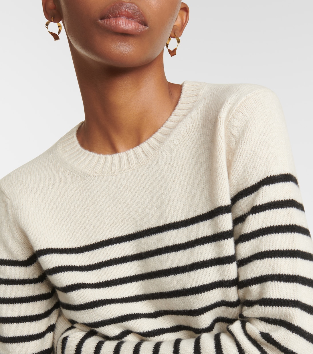 Diletta striped cashmere sweater | Khaite