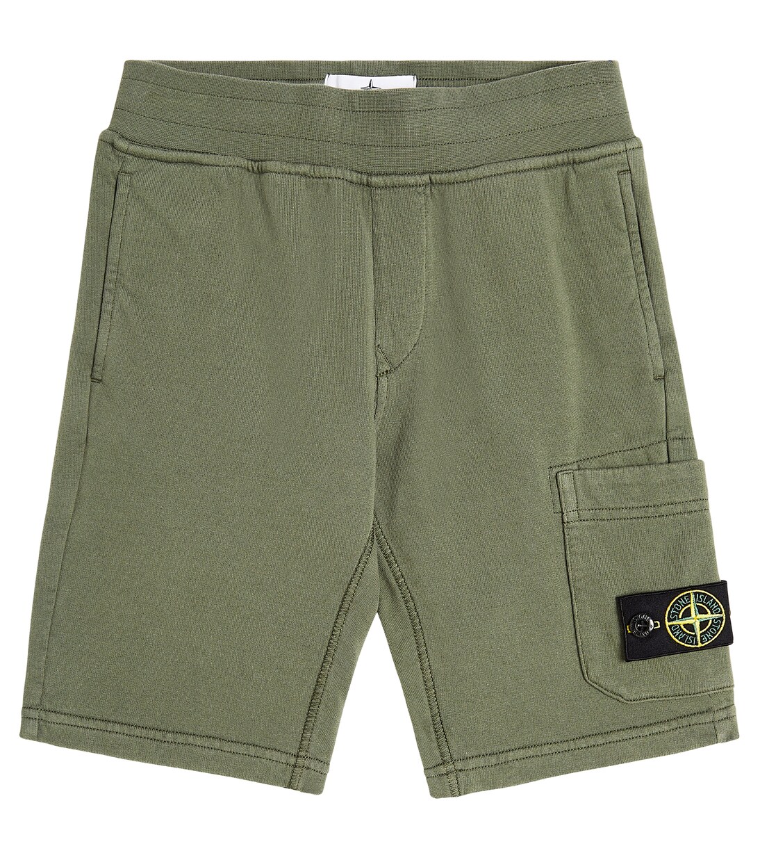 Shorts aus Baumwoll-Jersey | Stone Island Junior
