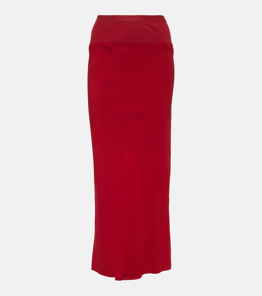 Falda midi de tiro alto | Rick Owens