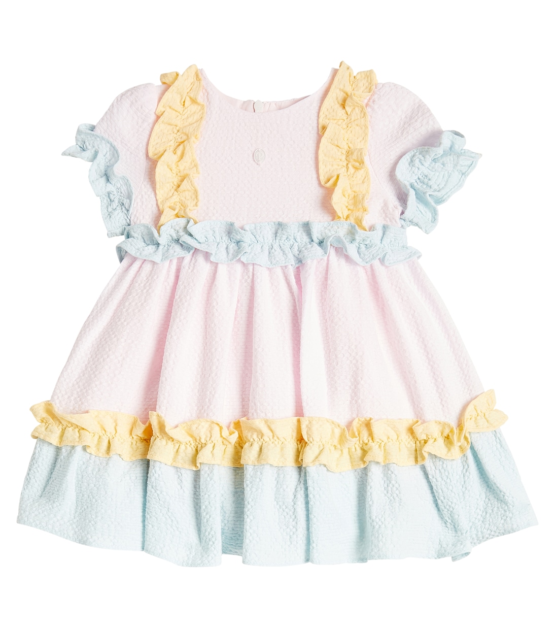 Baby - Abito in cotone con ruches | Patachou