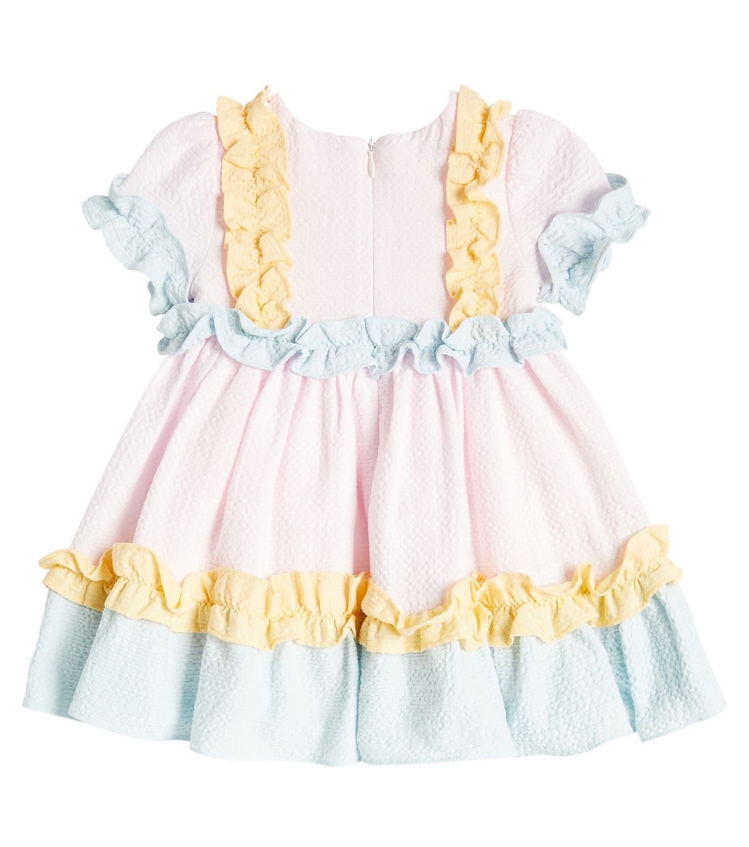 Baby - Abito in cotone con ruches | Patachou