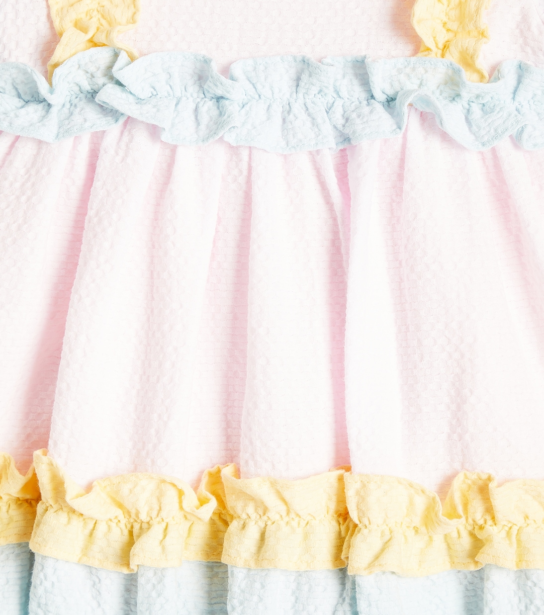 Baby - Abito in cotone con ruches | Patachou