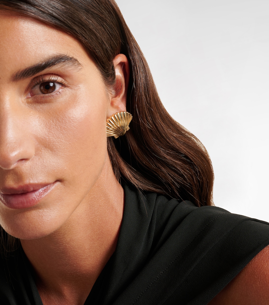 Boucles d'oreilles Venus Large en or 14 ct | Mateo