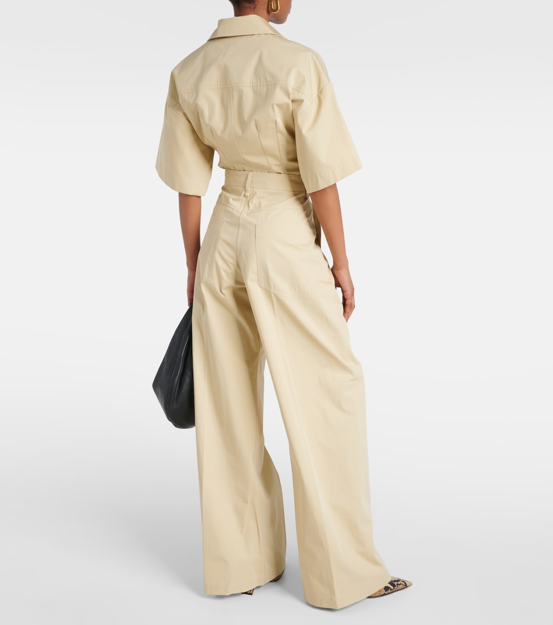 Pantalones anchos Gebe de algodón | Sportmax