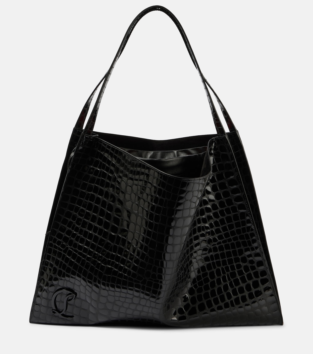 Sac Le 54 en cuir embossé | Christian Louboutin