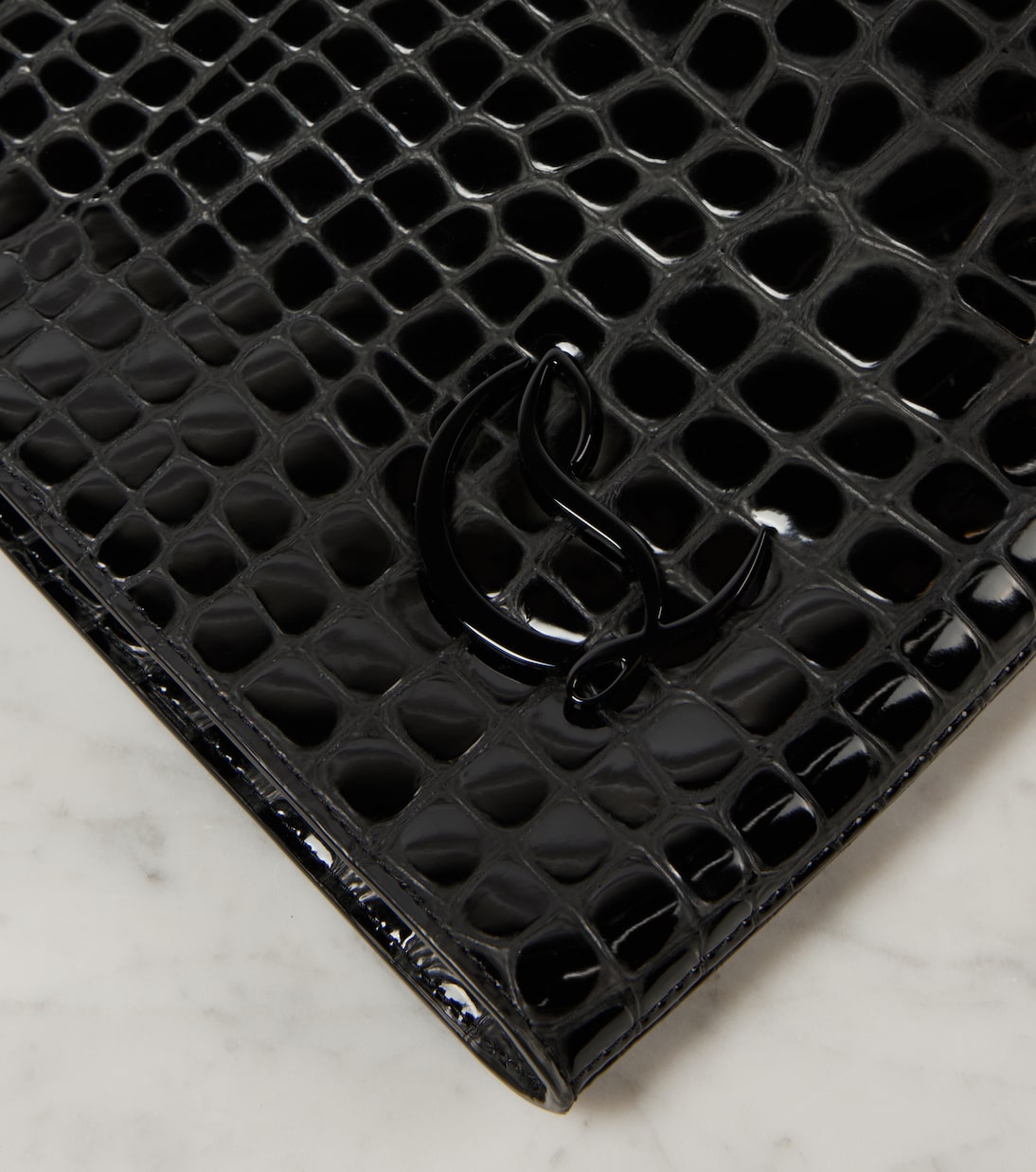 Sac Le 54 en cuir embossé | Christian Louboutin