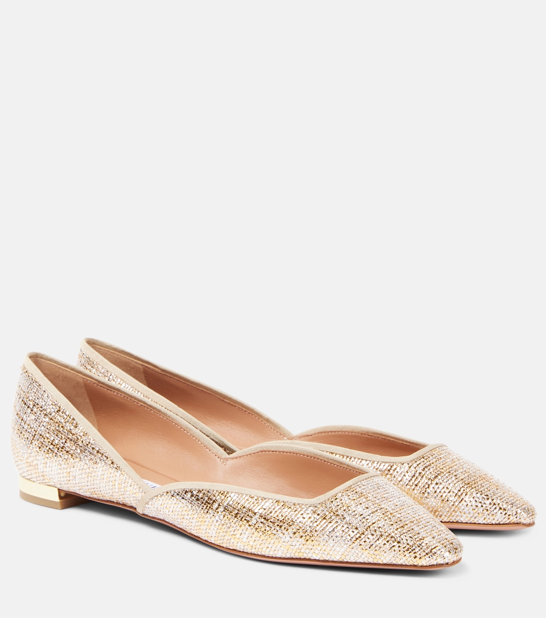 Maia canvas ballet flats | Aquazzura