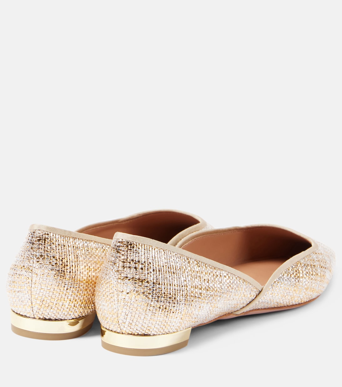 Maia canvas ballet flats | Aquazzura