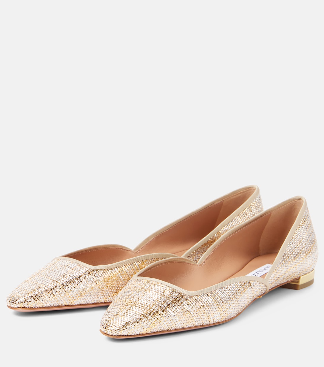 Maia canvas ballet flats | Aquazzura