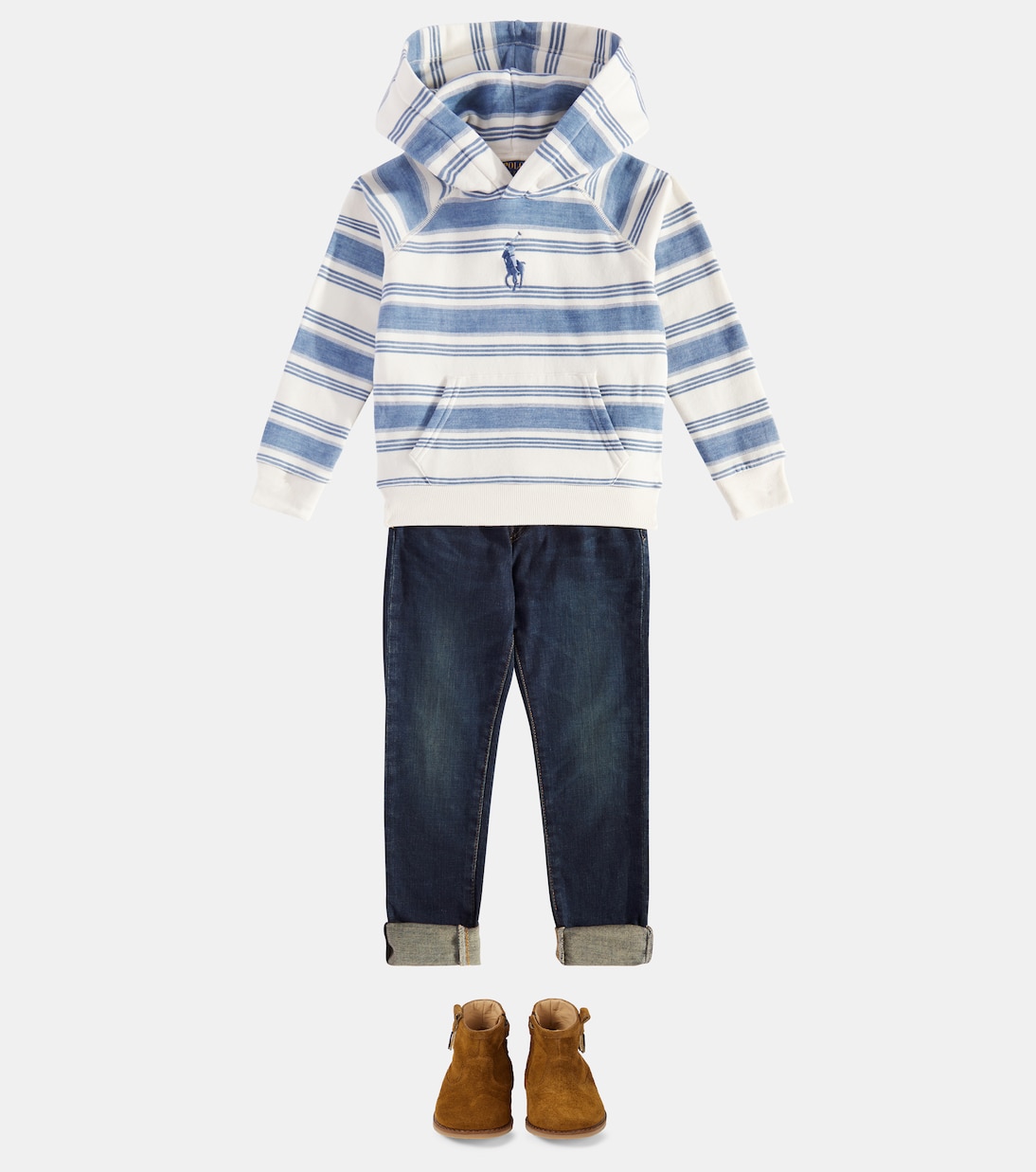 Felpa in jersey a righe | Polo Ralph Lauren Kids