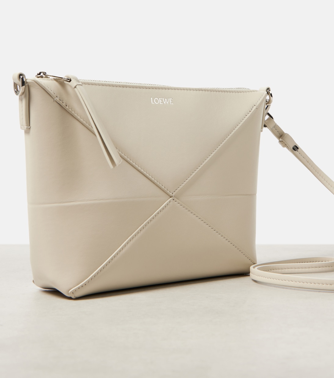 Puzzle Fold leather clutch | Loewe