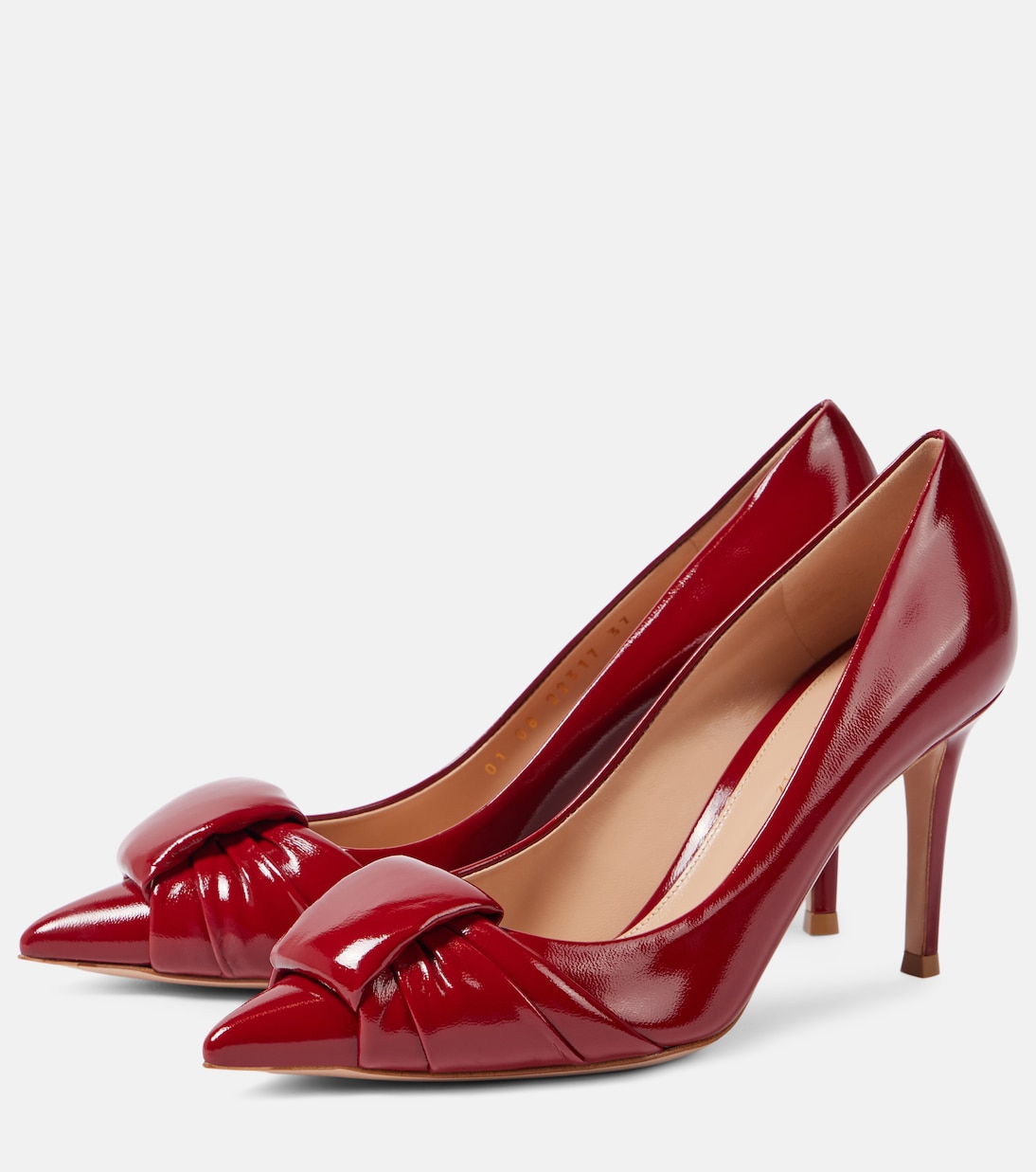 85 patent leather pumps | Gianvito Rossi