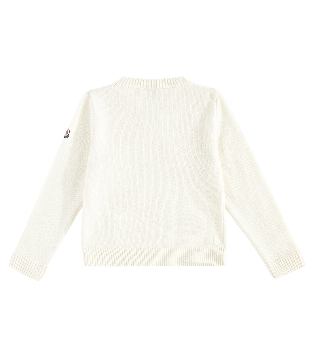 Pullover in lana e cashmere con logo | Moncler Enfant