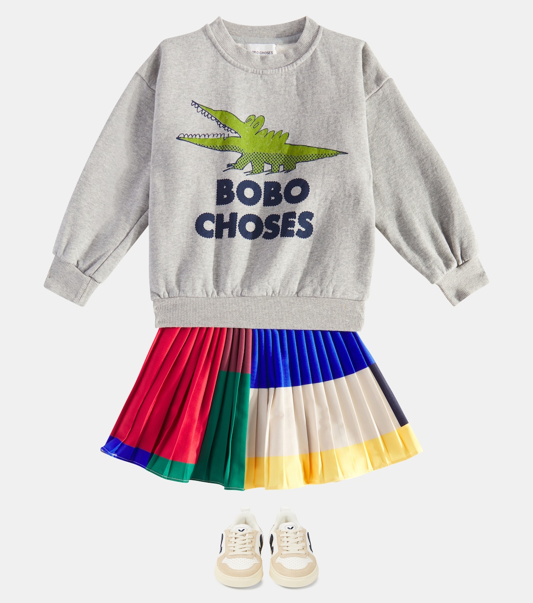 Baskets V-10 en cuir | Veja Kids