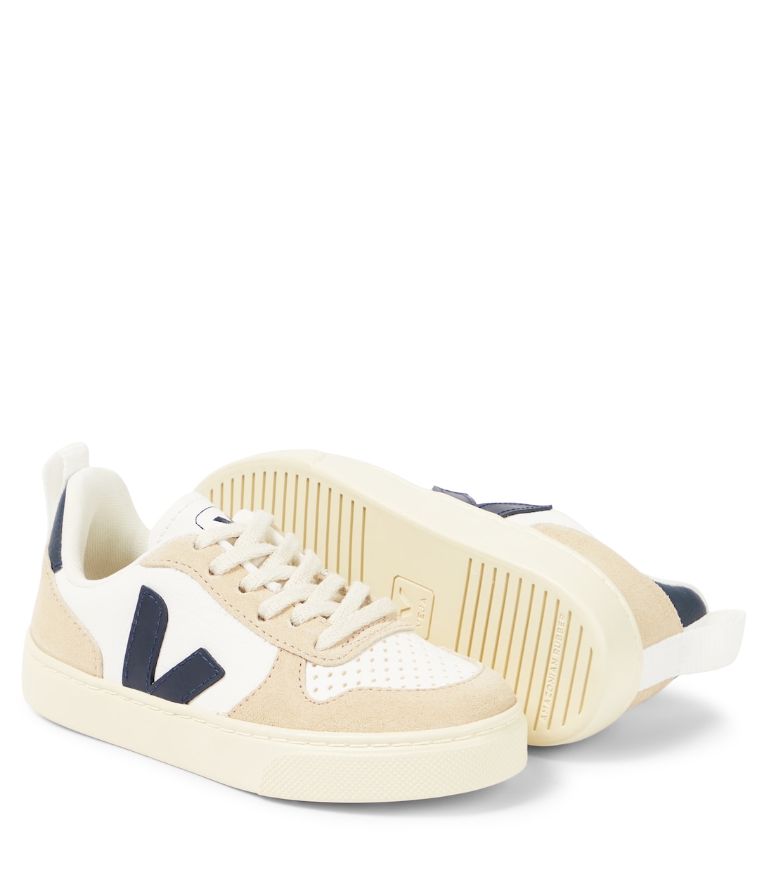 Baskets V-10 en cuir | Veja Kids
