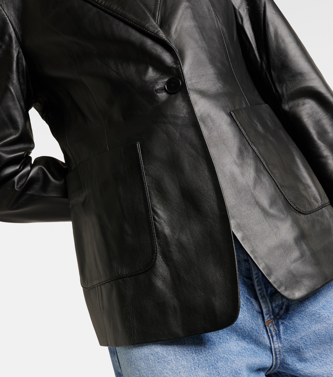 Blazer en cuir | Joseph