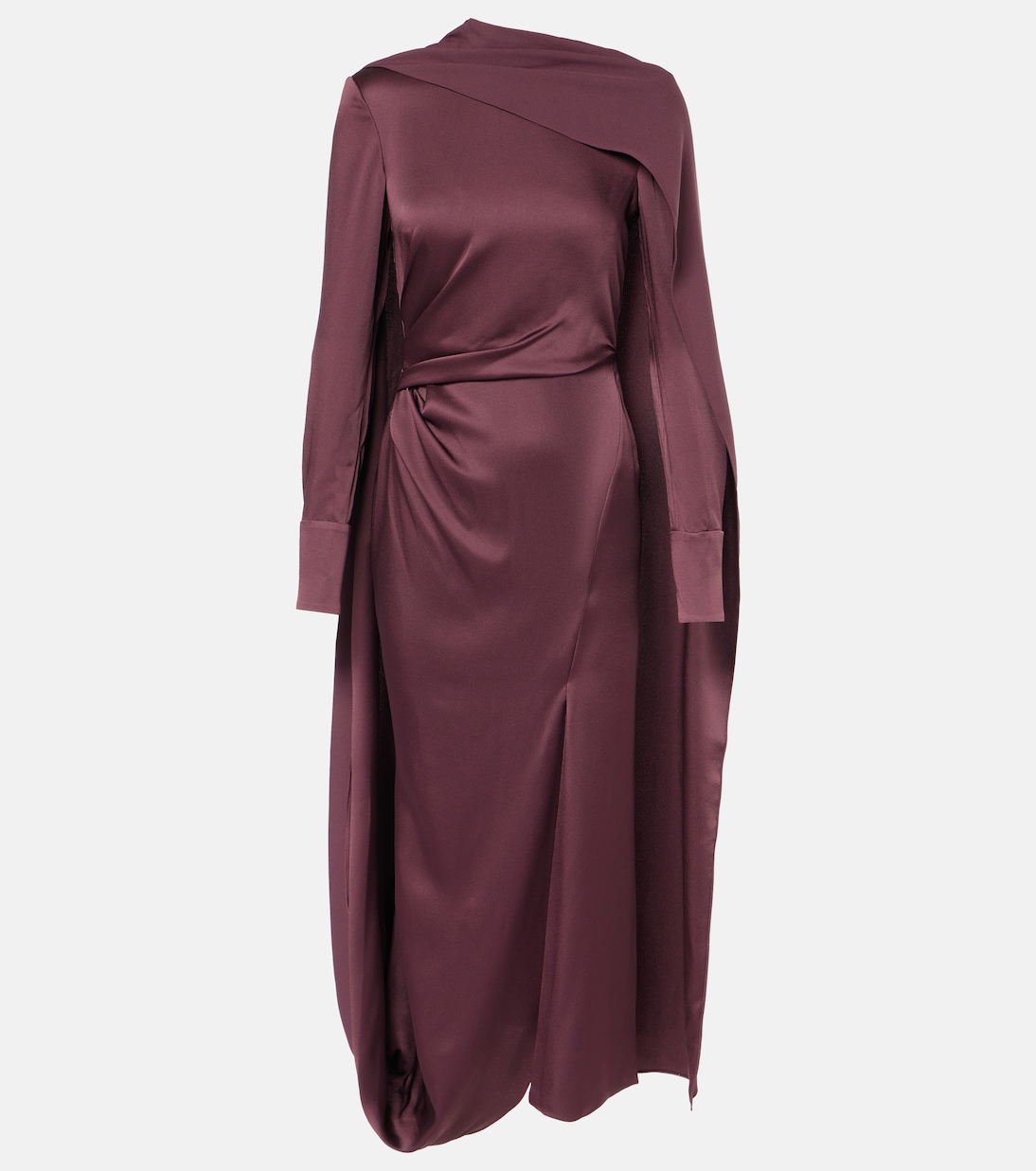 Robe midi en satin | Erdem