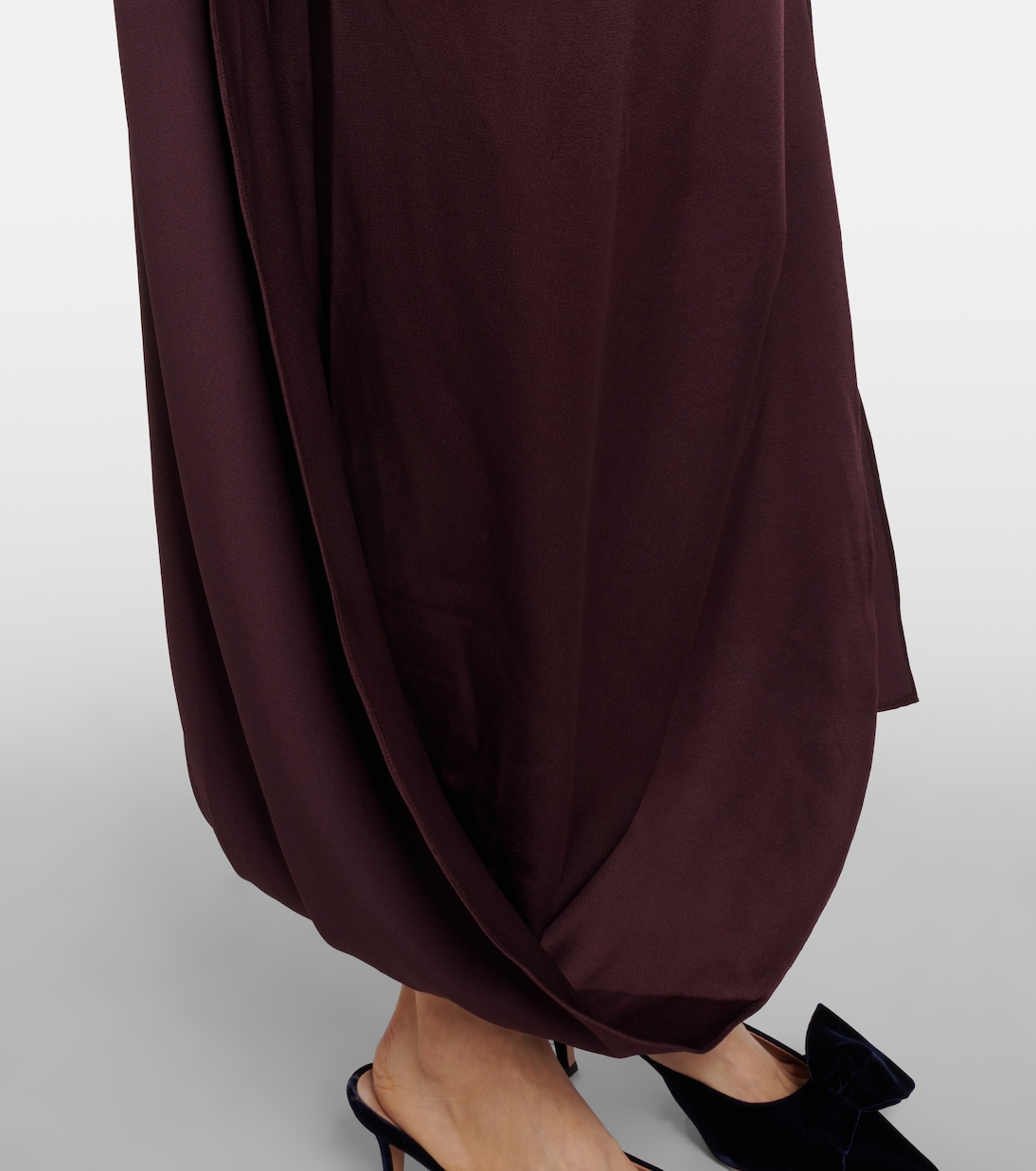 Robe midi en satin | Erdem