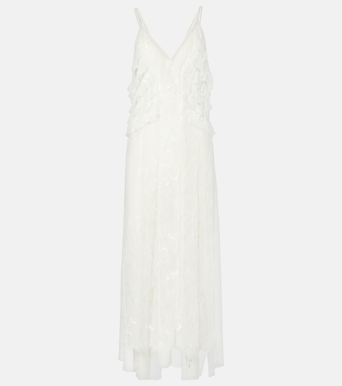 Vestido lencero de encaje | Blumarine