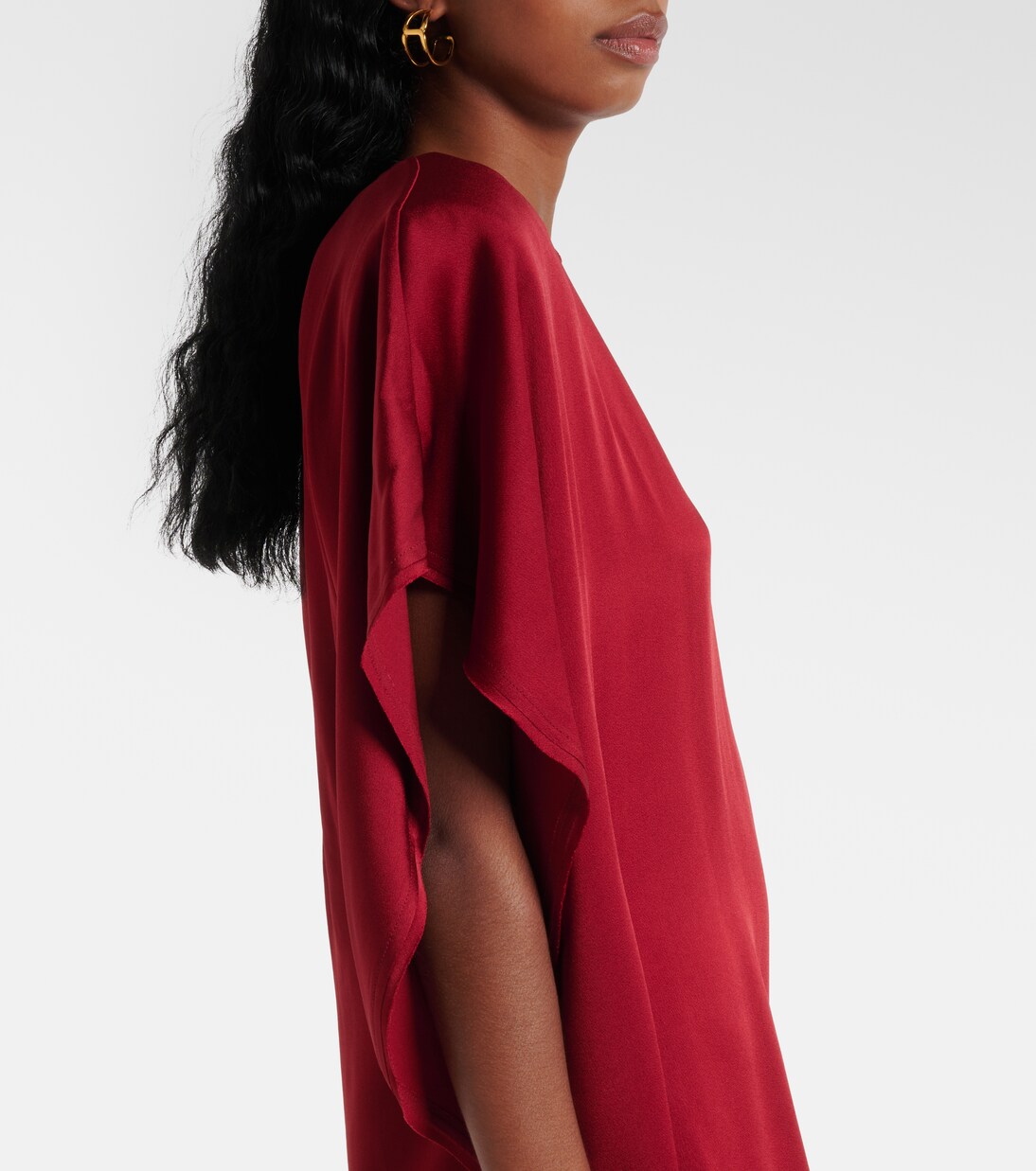 Draped jersey minidress | Stella McCartney