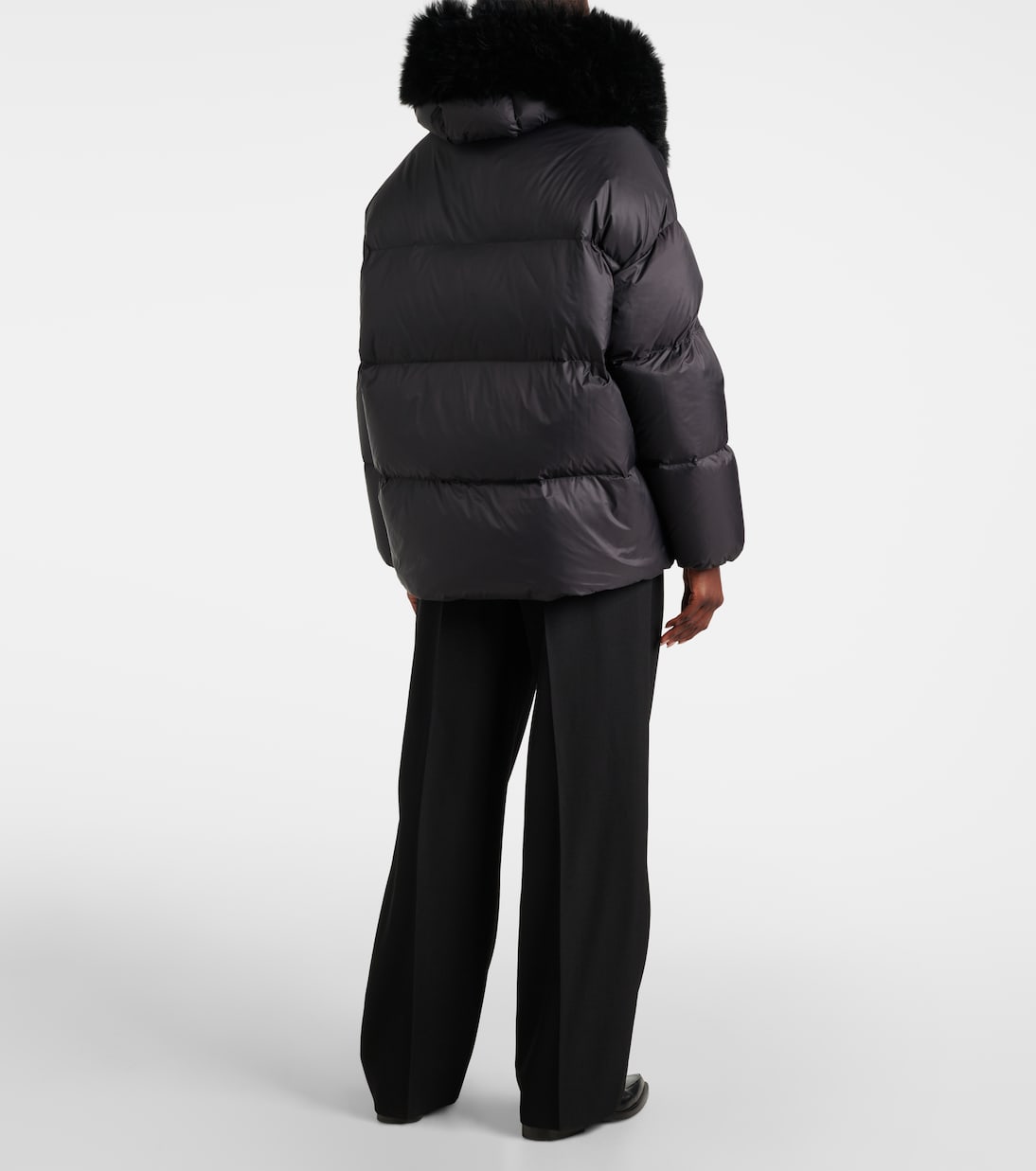 Piumino con shearling | Yves Salomon
