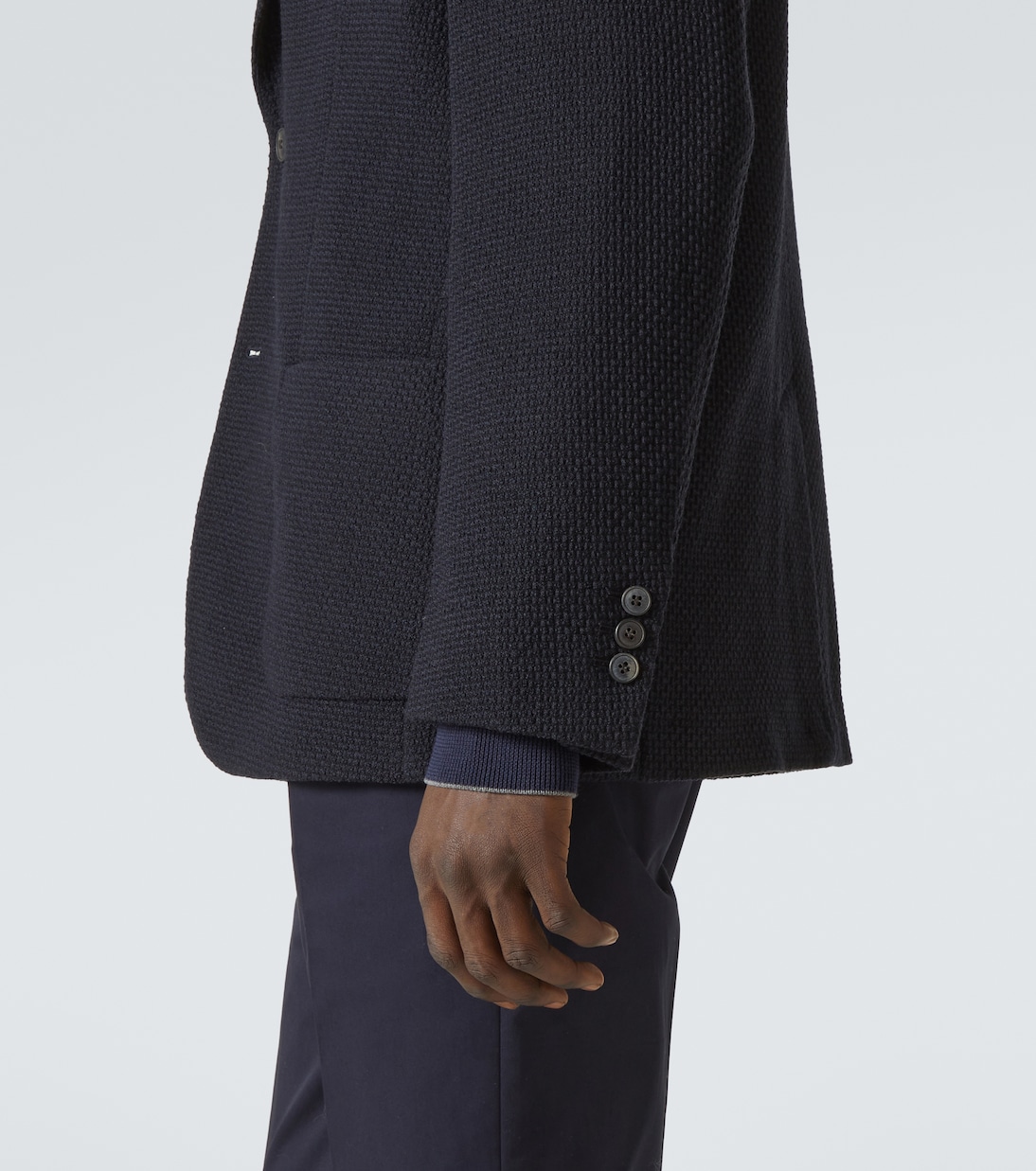 Wool jersey blazer | Sunspel