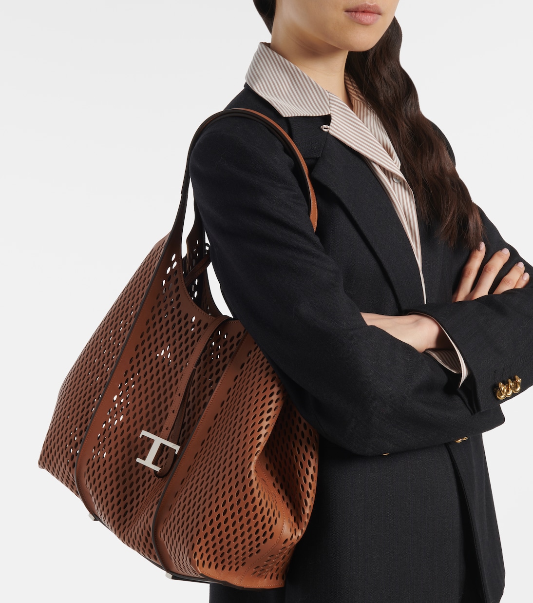 Schultertasche T Timeless Large aus Leder | Tod's