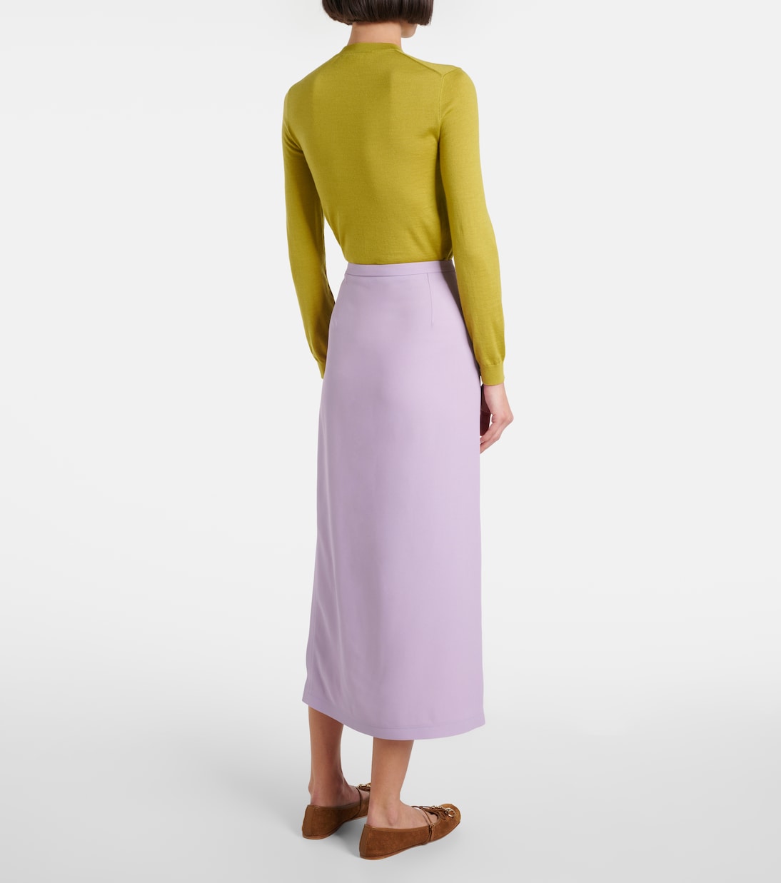 Gonna midi in sablé | Gucci