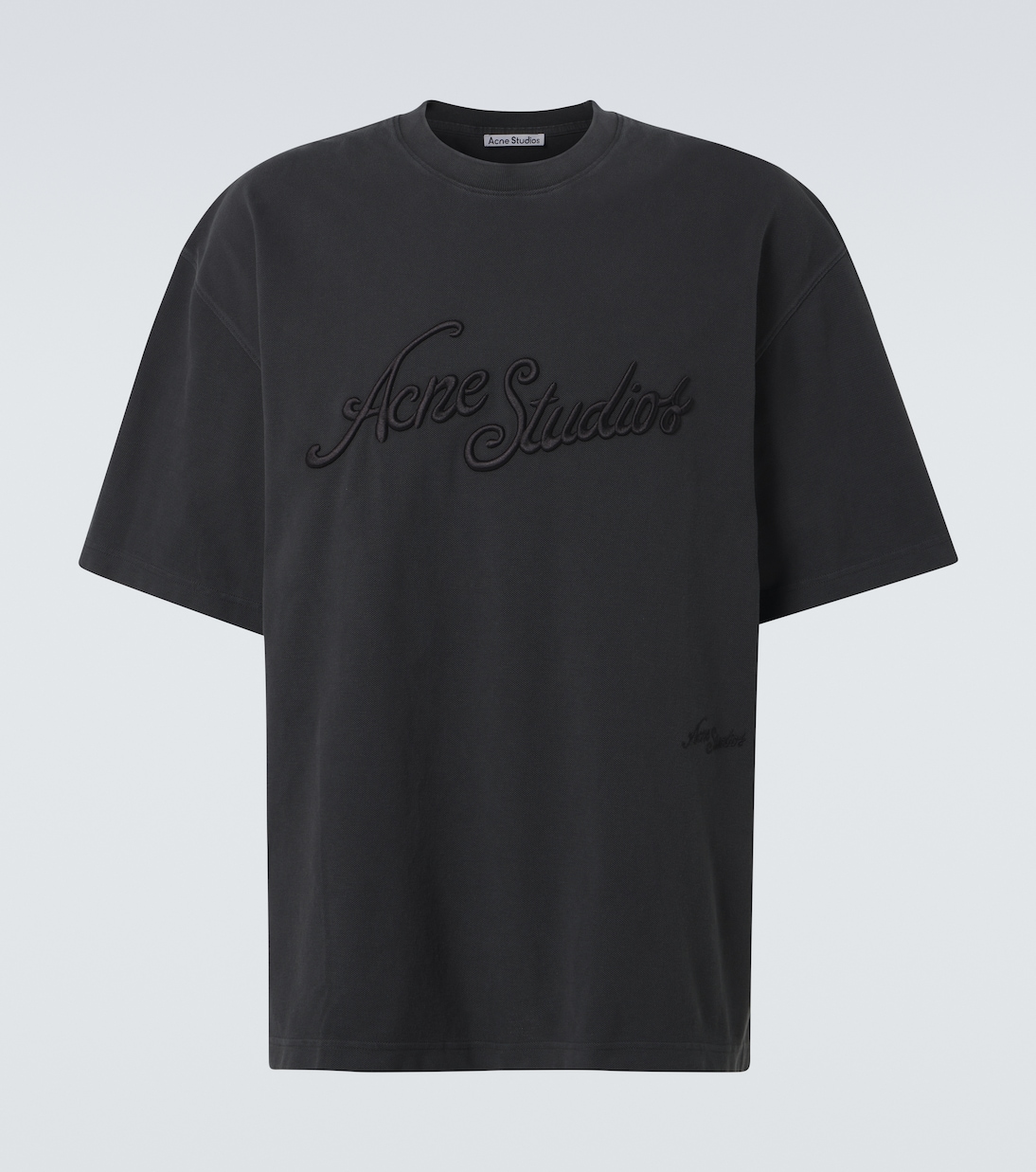 로고 코튼 티셔츠 | Acne Studios