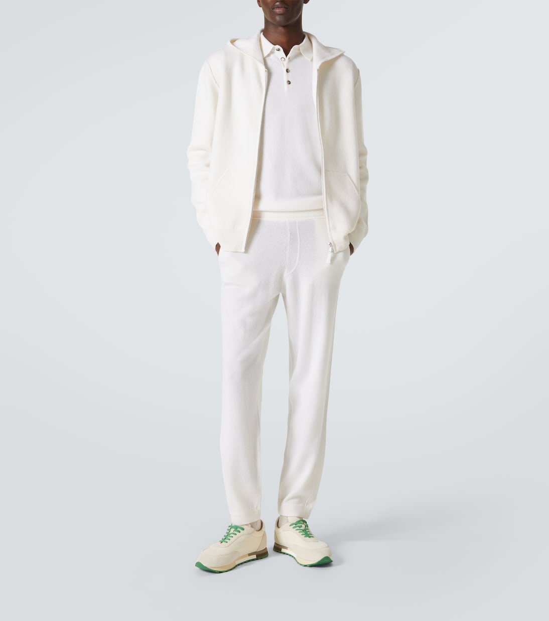 Wool and cashmere sweatpants | Allude