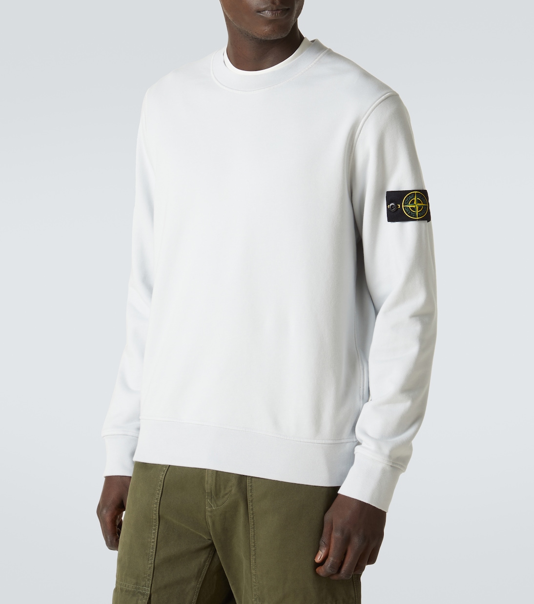Sudadera en jersey de algodón | Stone Island