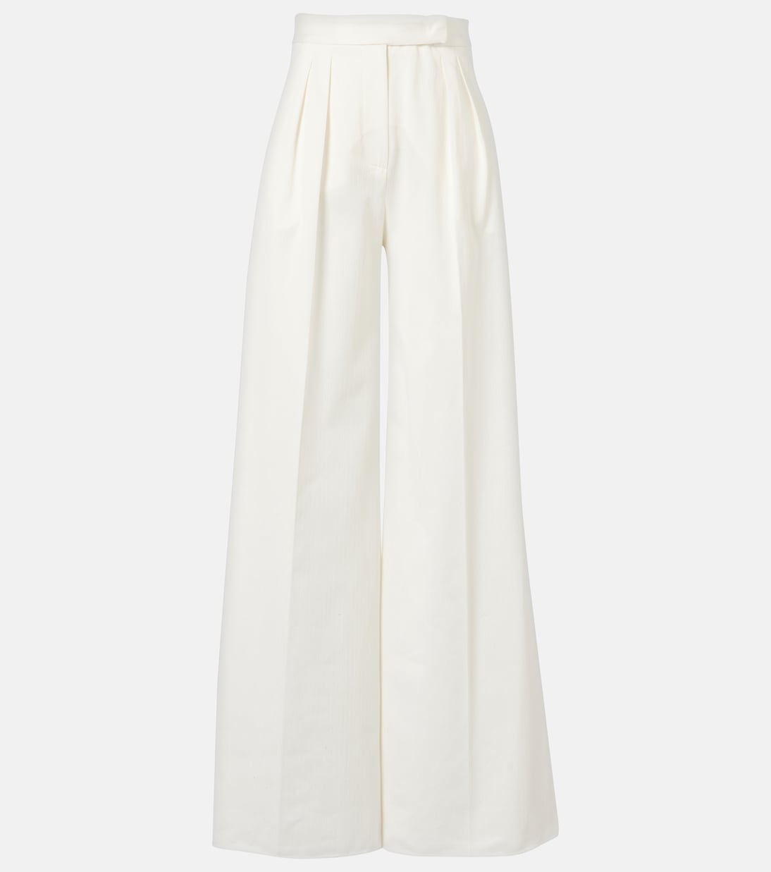 Pantaloni a gamba larga Chenzia in cotone | Max Mara