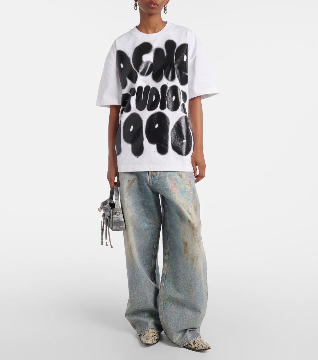 T-Shirt Eresa aus Baumwoll-Jersey | Acne Studios