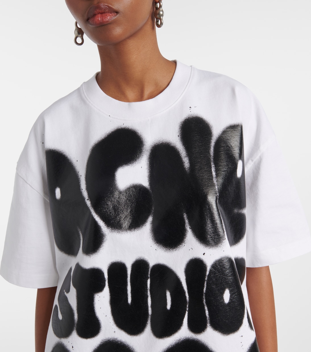 T-Shirt Eresa aus Baumwoll-Jersey | Acne Studios