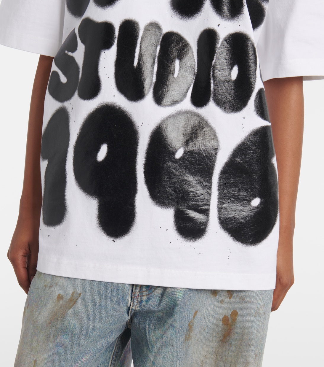 T-Shirt Eresa aus Baumwoll-Jersey | Acne Studios