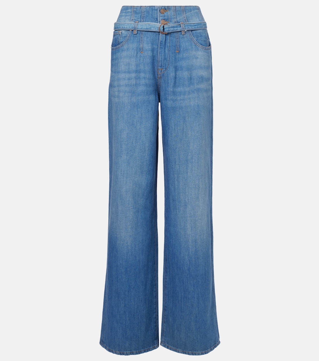 Jean Kansas a gamba larga e vita alta | 7 For All Mankind