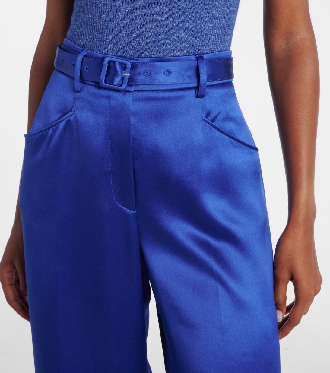 Norman silk tweed wide-leg pants | Gabriela Hearst