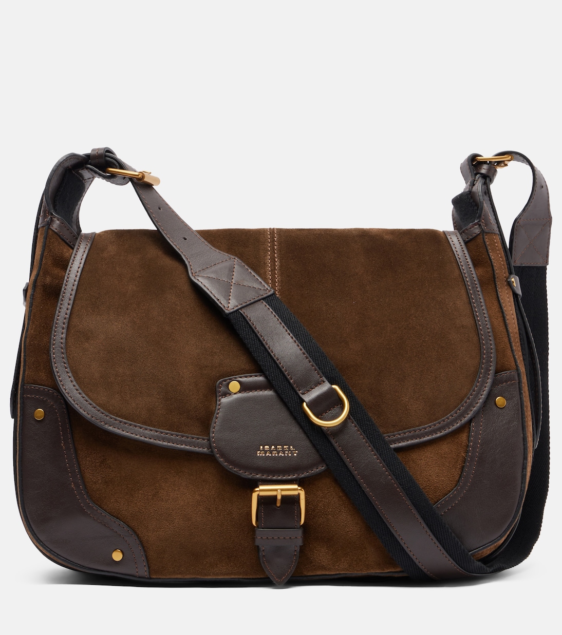 Oskan Soft Small suede shoulder bag | Isabel Marant