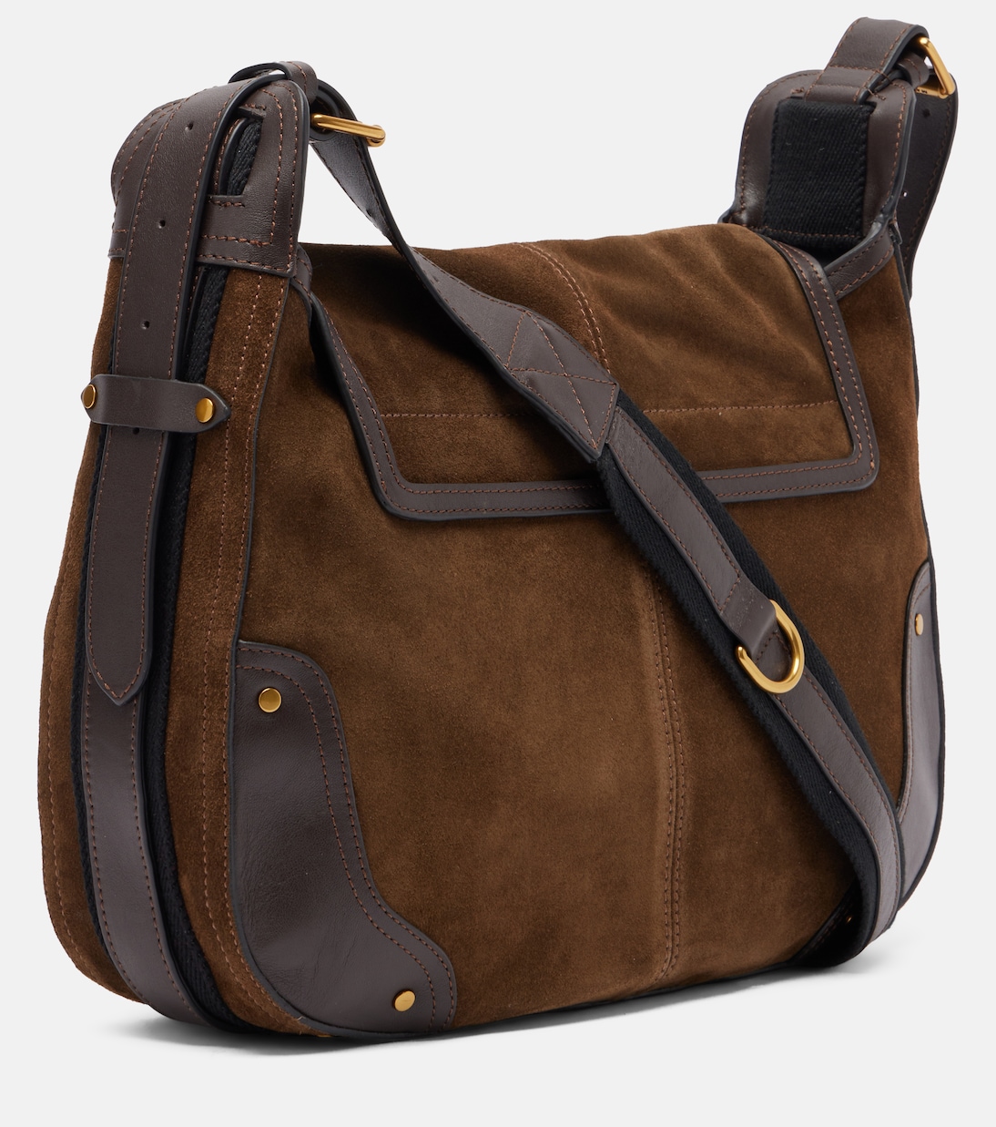 Oskan Soft Small suede shoulder bag | Isabel Marant