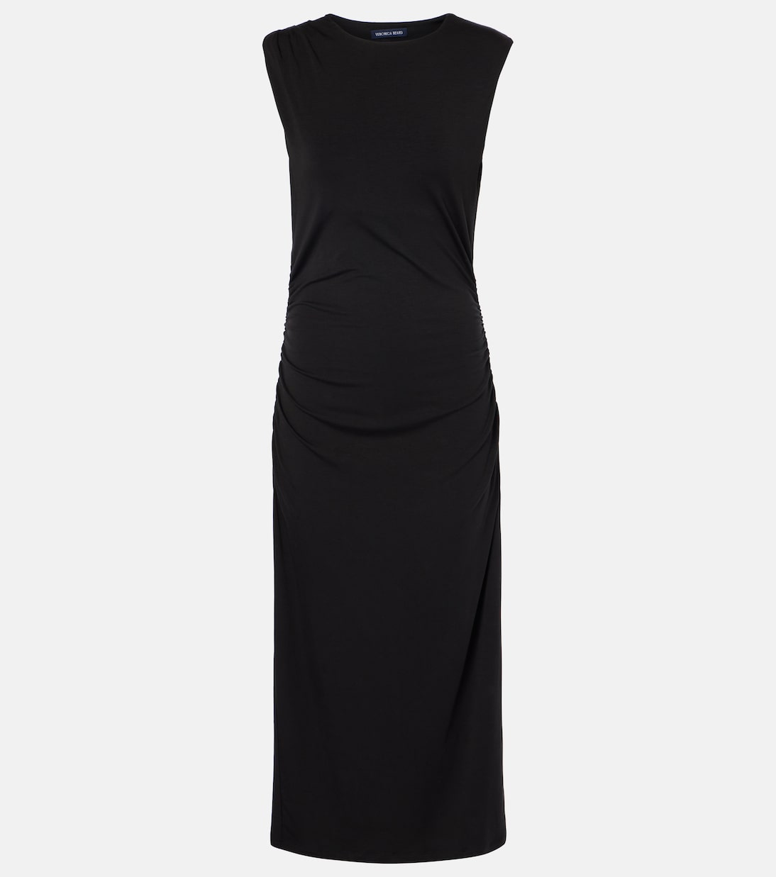 Abito midi Baxter in jersey con ruches | Veronica Beard