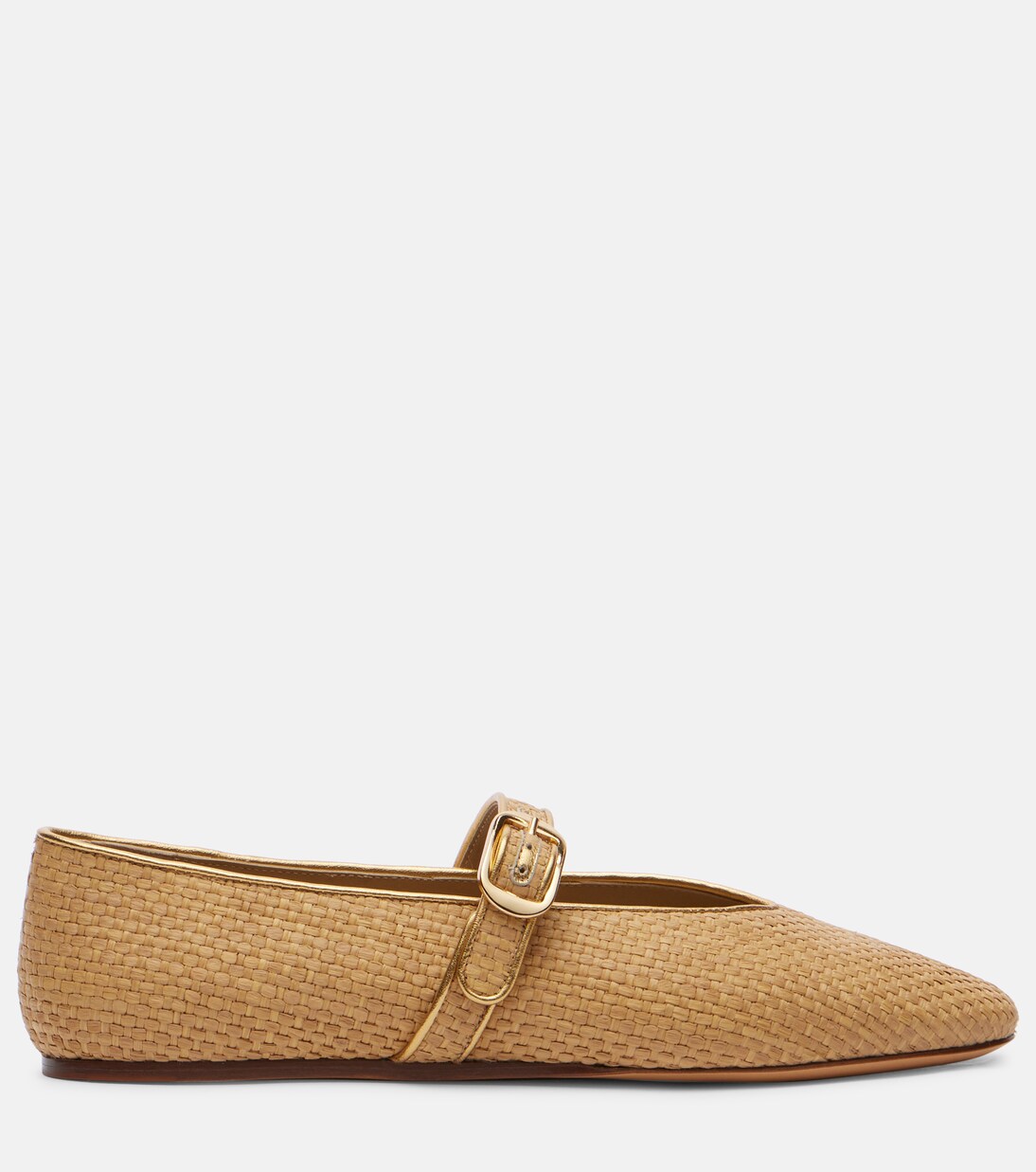 Stella raffia ballet flats | Le Monde Béryl