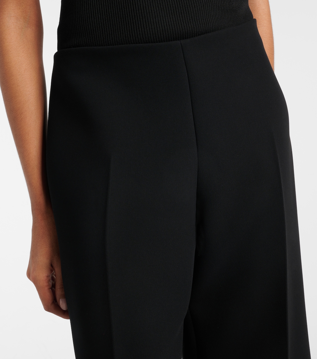 Walter cotton canvas flared pants | Khaite