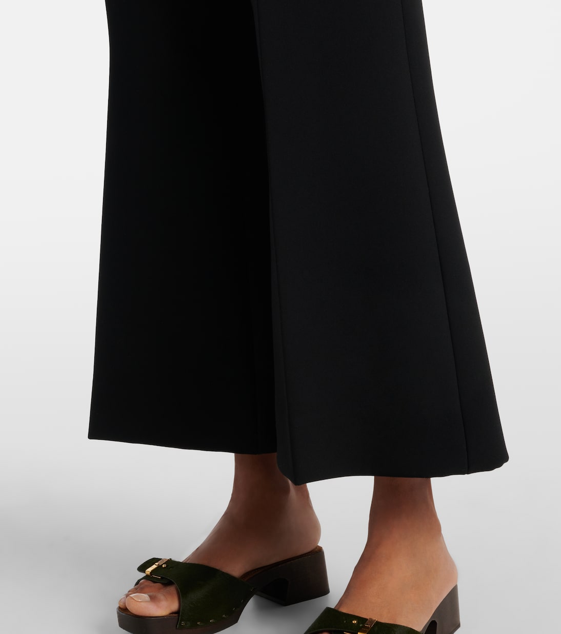 Walter cotton canvas flared pants | Khaite