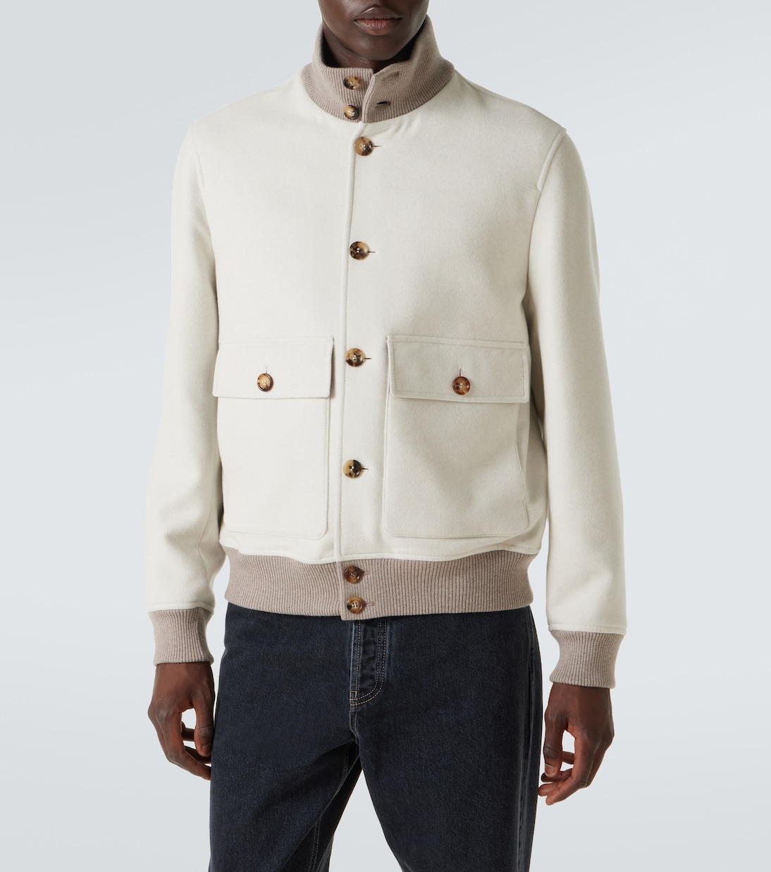 Jacke aus Wolle | Brunello Cucinelli