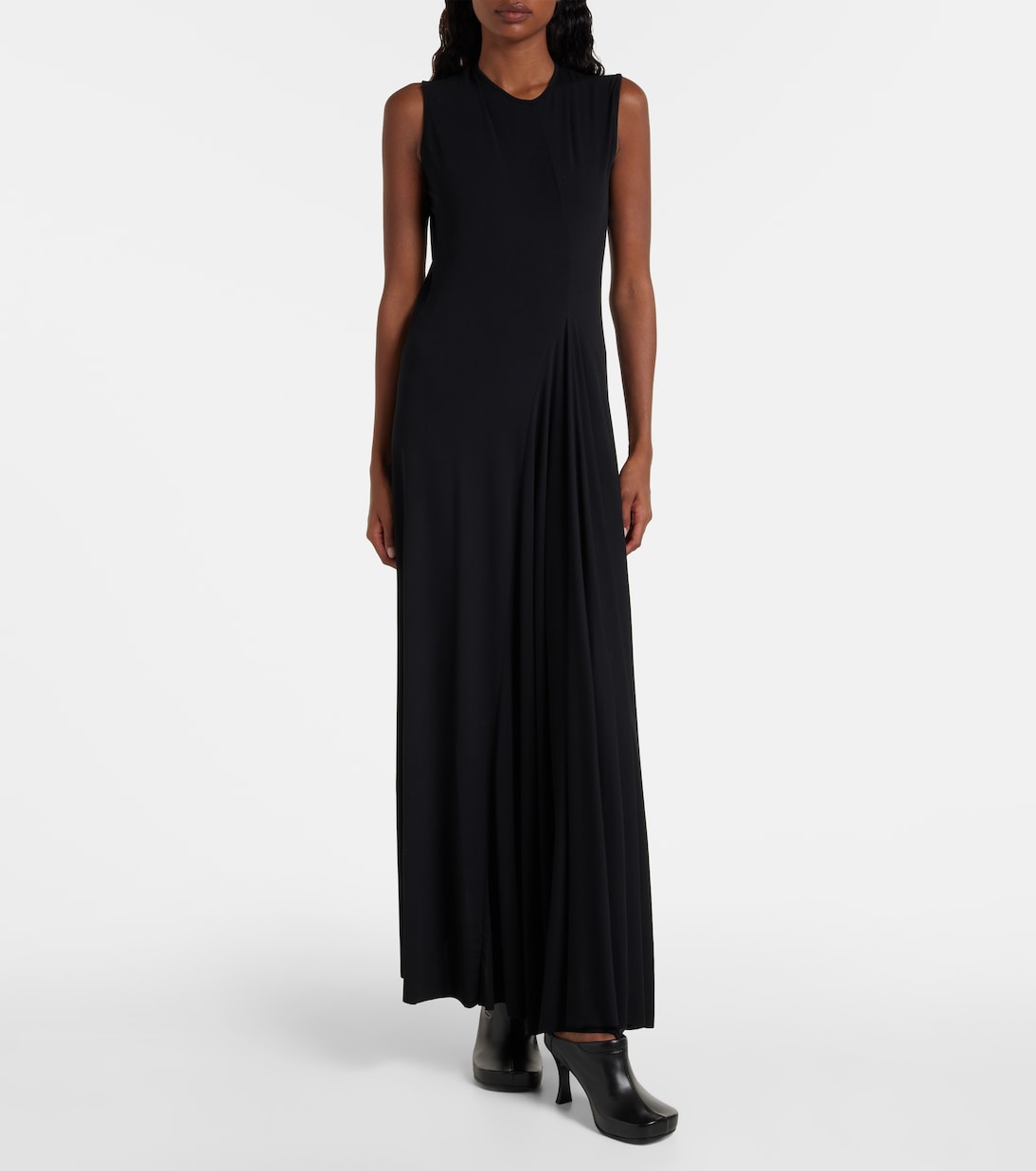Pleated maxi dress | Balenciaga