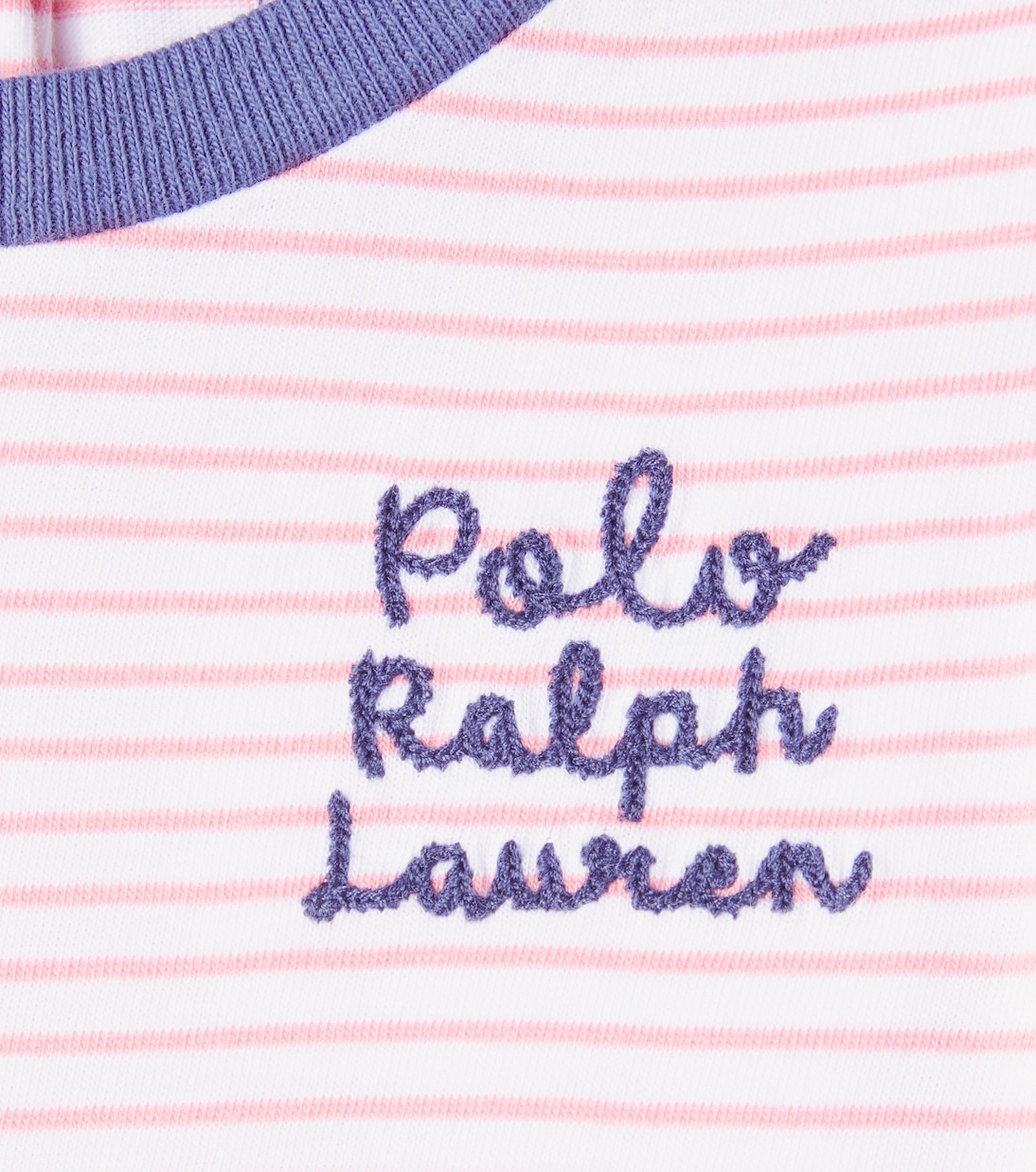 Baby - T-shirt in cotone a righe con volant | Polo Ralph Lauren Kids
