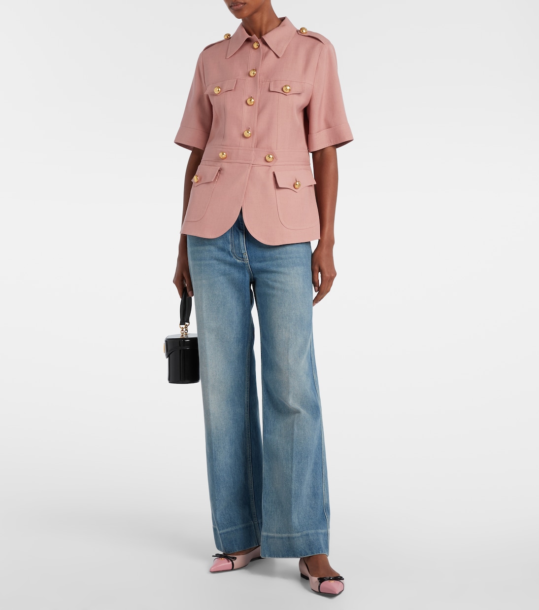 Ballerines Bepointy en cuir | Valentino Garavani