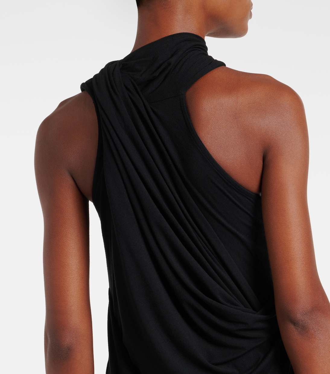 Draped jersey top | Entire Studios