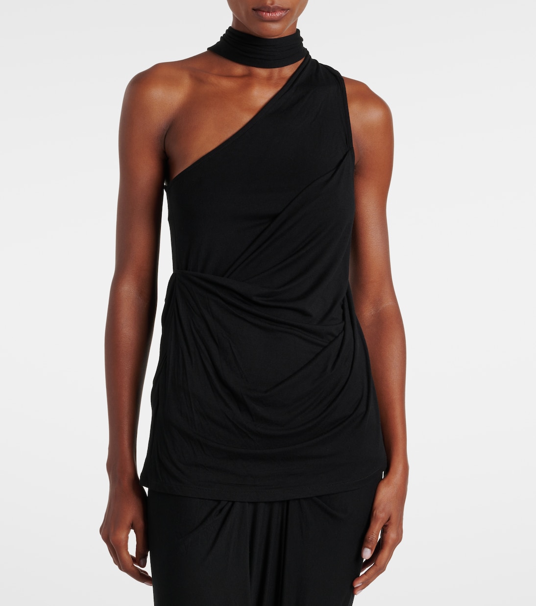 Draped jersey top | Entire Studios